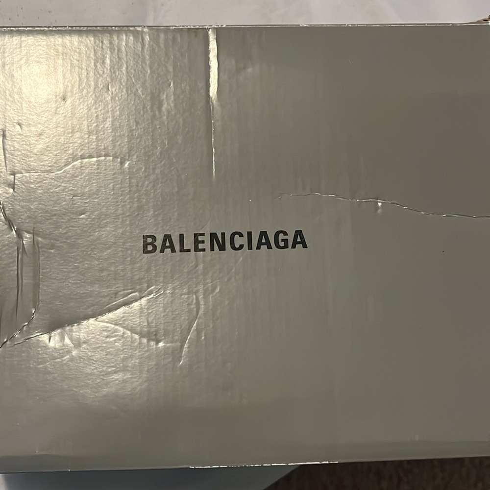Balenciaga Track Runner Black double lace sz 45EU